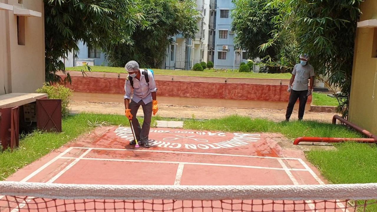 Panthashala Santiniketan Hotel Sri Niketan Buitenkant foto